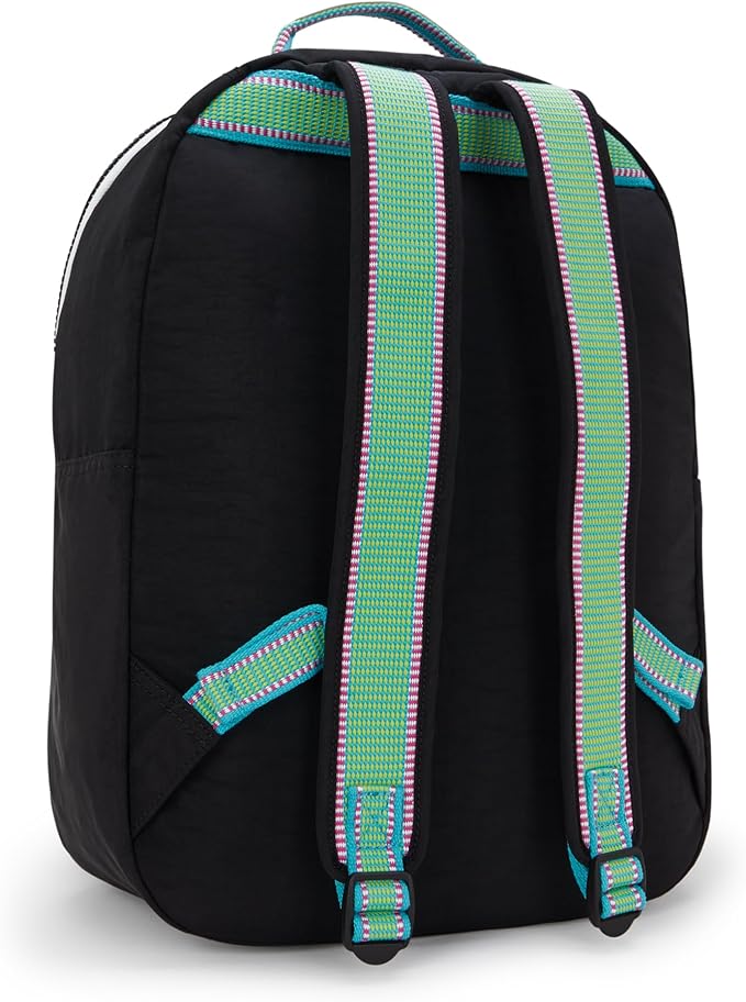 Kipling Women's Seoul 15" Laptop Backpack, Durable, Roomy with Padded Shoulder Straps, Built-In Protective Sleeve