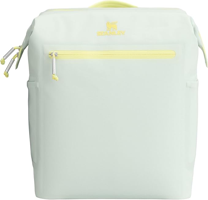 Stanley All Day Madeleine Backpack Soft Cooler 20 Can Cooler with Handle and Shoulder Straps Insulated Travel Bag with Zipper BPA-Free