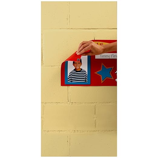 Scotch Removable Wall Mounting Tabs,12 in x 34 in, Clear, 480 Tabs (7225)