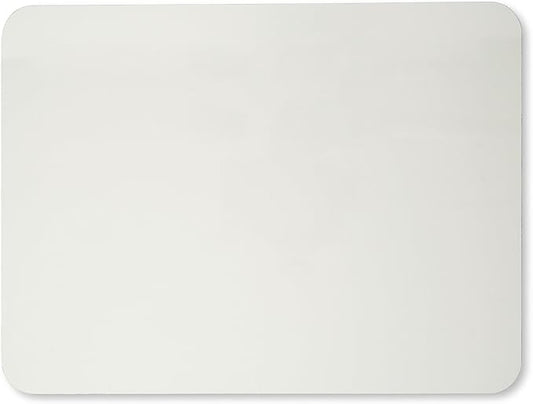Charles Leonard Dry Erase Lapboard, 9 x 12 Inches, Masonite, One Sided, Plain White, 1 Each (35100)