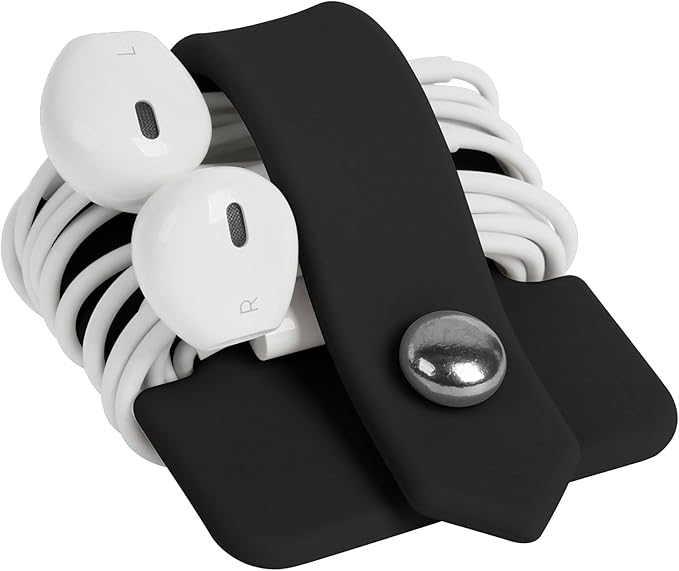 Cord Organizer Earbuds Holder Earphone Wrap Earphones Organizer Headset Headphone Earphone Wrap Winder Cord Manager Cable Winder Set of 3