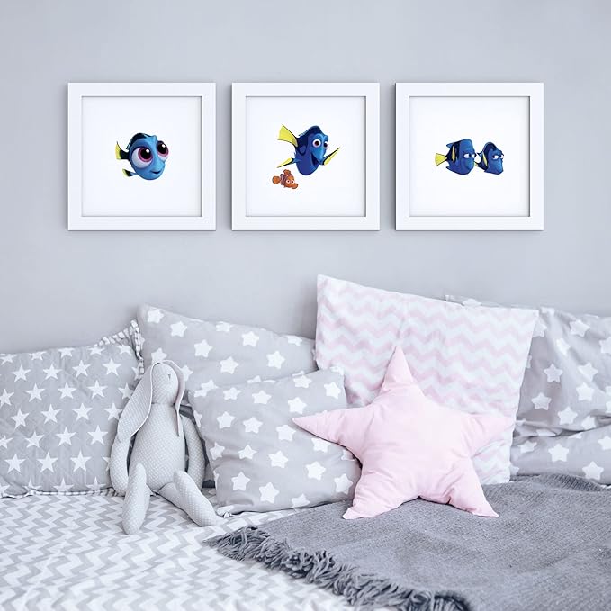 Trends International Gallery Pops Disney Pixar Finding Dory - Becky Wall Art Wall Poster, 12.00" x 12.00", White Frame Version