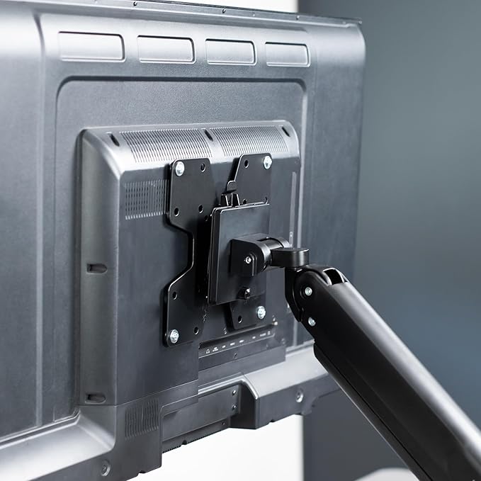 VIVO Large Adapter VESA Mount Quick Release Bracket Kit, Stand Attachment and Wall Mount Removable VESA Plate for Easy LCD Monitor and TV Screen Mounting, STAND-VAD2H