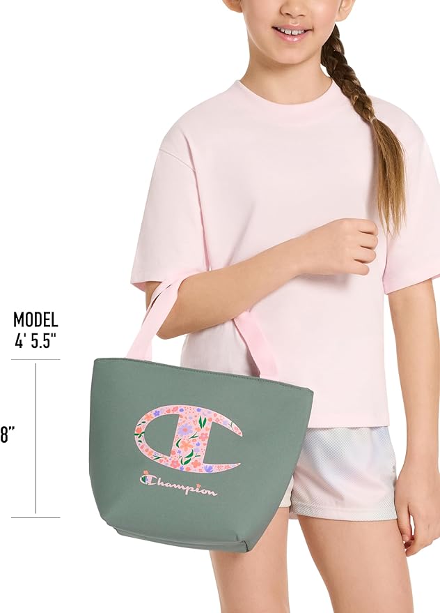 Champion Fresh Tote Lunch Kit, Navy/Pink, OS