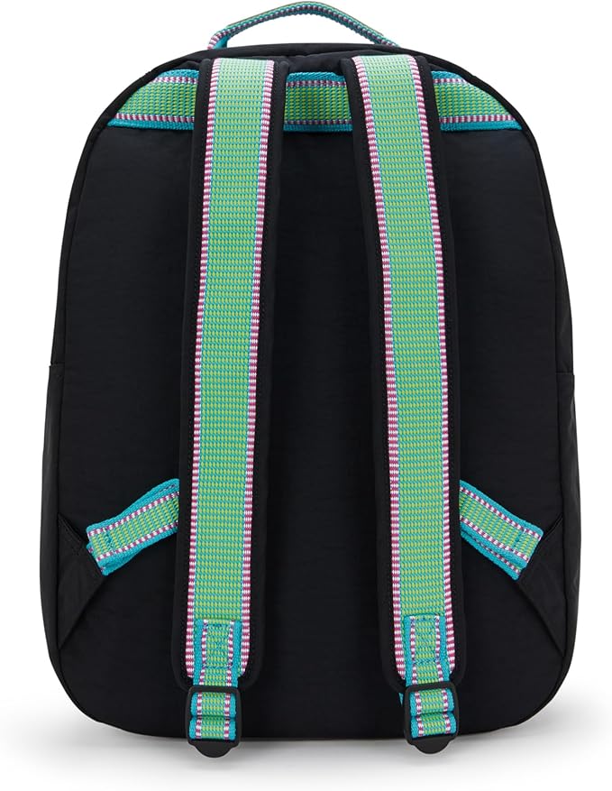 Kipling Women's Seoul 15" Laptop Backpack, Durable, Roomy with Padded Shoulder Straps, Built-In Protective Sleeve