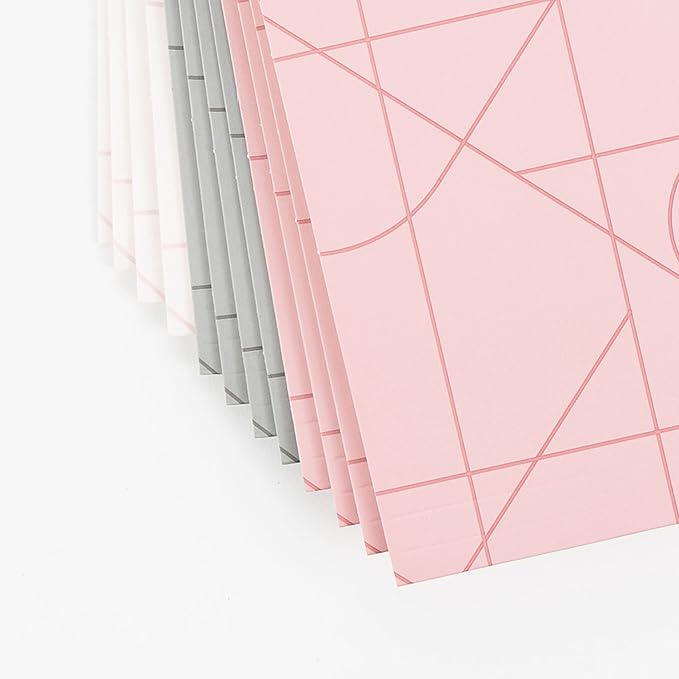 U Brands Hanging File Folders, Modern + Pretty, (Pack of 12, 72 Count Total)