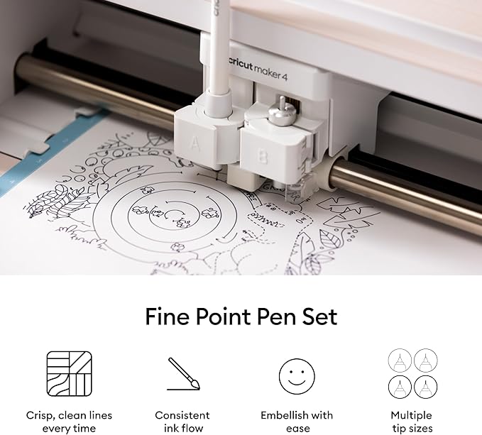 Cricut® Multi Pen Set, Black (6 ct)