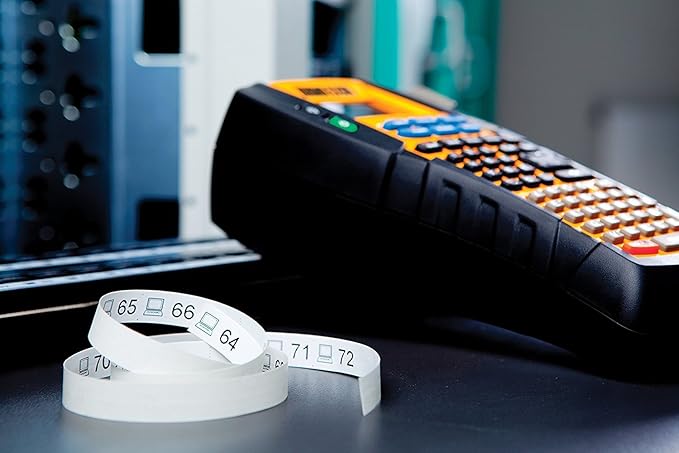 DYMO Industrial Label Maker & Carry-Case RhinoPRO 5200 Label Maker, for Job Sites and Heavy-Duty Labeling Jobs, Prints Fast, Includes 2 Rolls of DYMO Industrial Vinyl Labels