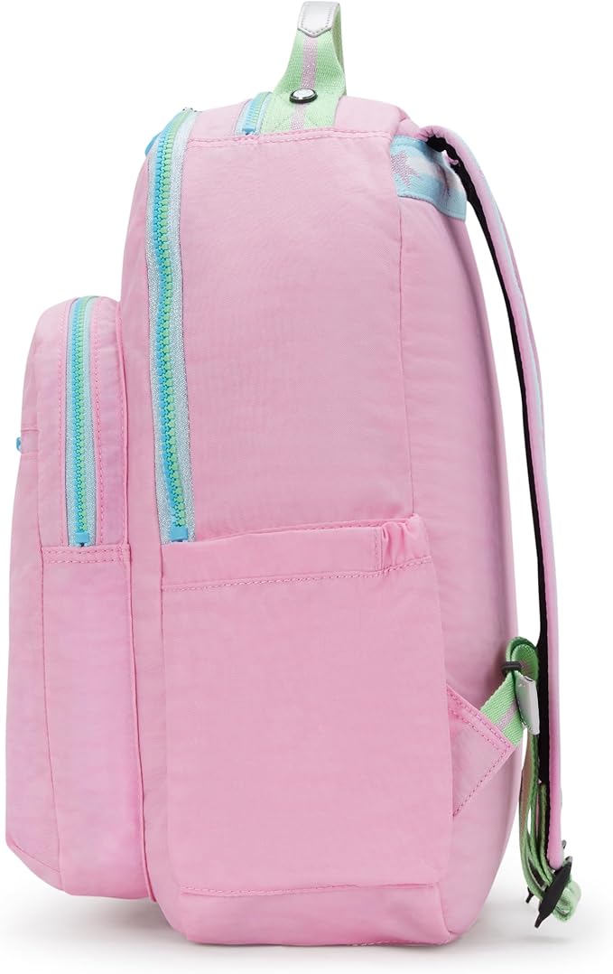 Kipling Women's Seoul Fc 15" Laptop Backpack, Durable, Roomy with Padded Shoulder Straps, Built-In Protective Sleeve
