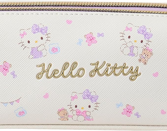 Sanrio 534587 Hello Kitty Double Zipper Pen Case