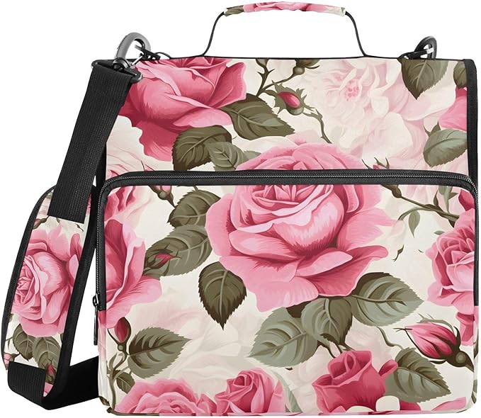 3 Ring Zipper Binder with Shoulder Strap Mte1mja0mzyyafnpcm05vw8wyvr0 1.5 inch Binders Keeper Large Capacity Multi Pockets for School Office Supplies