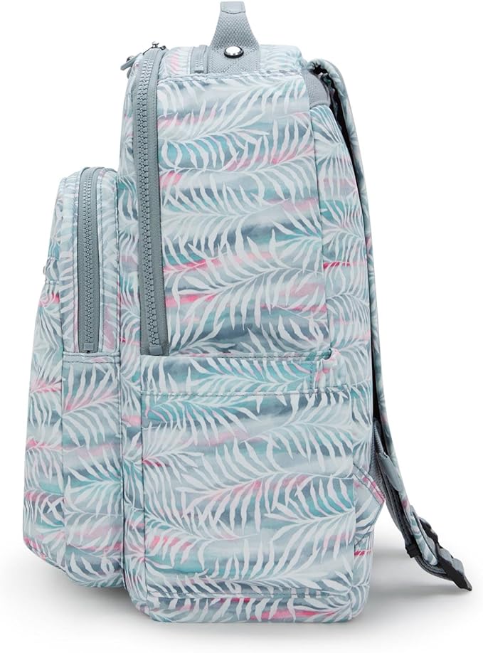 Kipling Women's Seoul Prt 15" Laptop Backpack, Durable, Roomy with Padded Shoulder Straps, Built-In Protective Sleeve