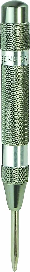 General Tools Automatic Center Punch #89 with Adjustable Stroke, Stainless Steel