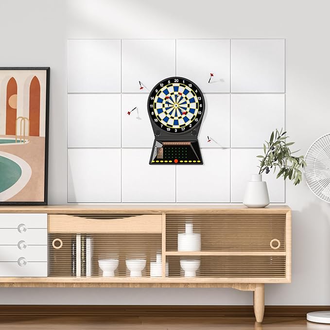 MaxGear Large Cork Board for Wall 36" x 24", White Bulletin Board, 6 Pack Felt Wall Tiles with Pushpins, Cork Boards for Office Pin Board Tack Board Cork Boards