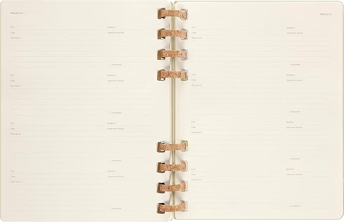 Moleskine 2024 Spiral Academic Planner, 12M, Extra Large, Crush Kiwi, Hard Cover (7.5 x 10)