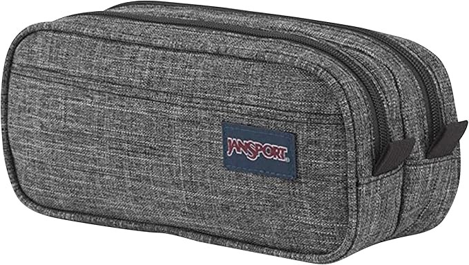JanSport Large Accessory Pouch - Secure Storage Space for Pens, Power Cords, Pencil Case, Ideal For Everyday Essentials, 1.3L