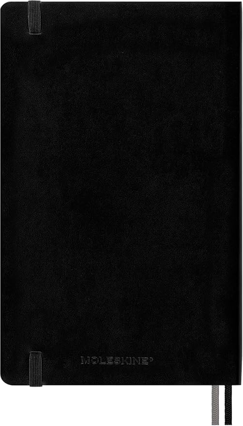 Moleskine Classic Expanded Notebook, Soft Cover, Large (5" x 8.25") Dotted, Black, 400 Pages