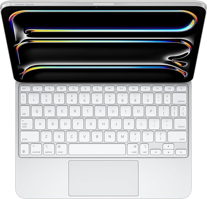 Apple iPad Magic Keyboard Case for iPad Pro 11-inch (M4) US English (White)