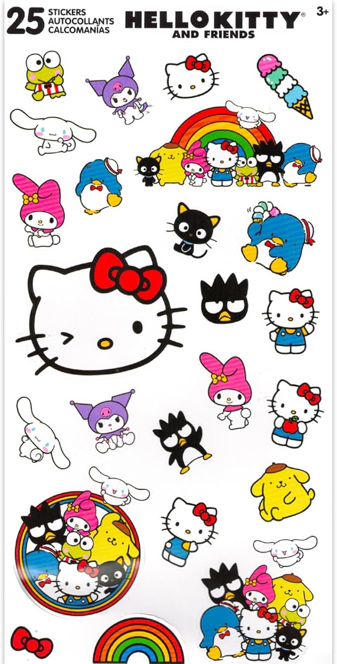 Hello Kitty Lunch Box Set - Bundle with Lunch Bag Plus Stickers, Water Bottle, More | Hello Kitty Food Container School Supplies for Kids, Girls