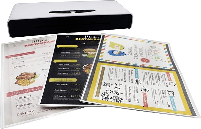Thermal Laminating Pouches 9"x11.5" Inches, 5mil 100Pack, Clear, Letter Size