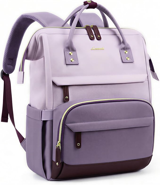 LOVEVOOK Laptop Backpack for Women, 15.6 Inch Work Business Backpacks Purse With Large Capacity