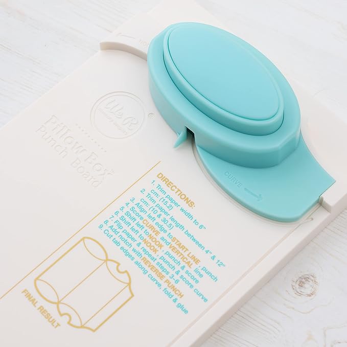 We R Memory Keepers Pillow Box Punch Board