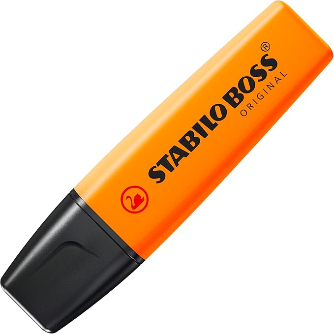 STABILO Highlighter BOSS ORIGINAL - Pack of 8 - Assorted Colors