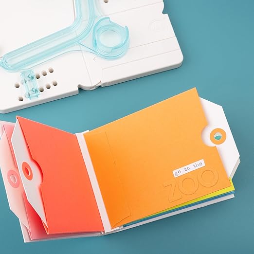We R Memory Keepers Pocket Maker Punch Board, 6-Piece, Create Pockets to Store Keepsakes Over 100 Pocket Sizes, for Journaling, Scrapbooking, & More