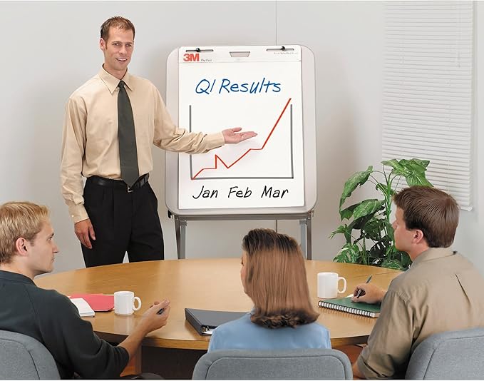 Post-it 3M 570 Flip Chart, 25 x 30-Inches, White, 40-Sheets/Pad