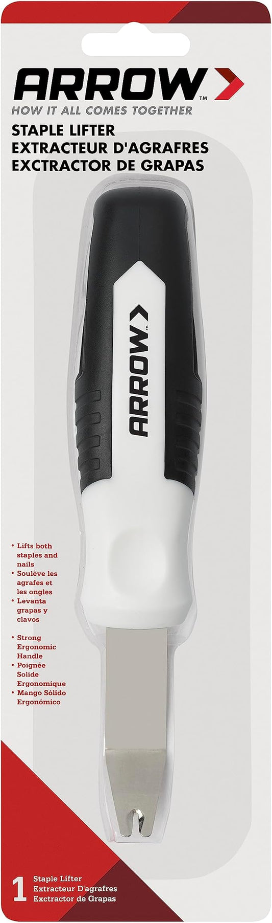 Arrow ‎SL24D Staple Remover with Stainless Steel Lifter for Upholstery, Furniture, Repairs, and Crafts