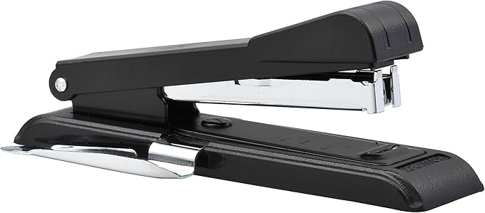 Bostitch Office B8 PowerCrown Travel & Desktop Stapler, 30 Sheet Capacity, Durable Metal, Black.