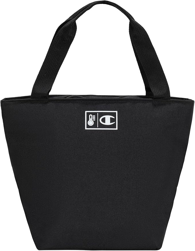 Champion Fresh Tote Lunch Kit, Black, OS