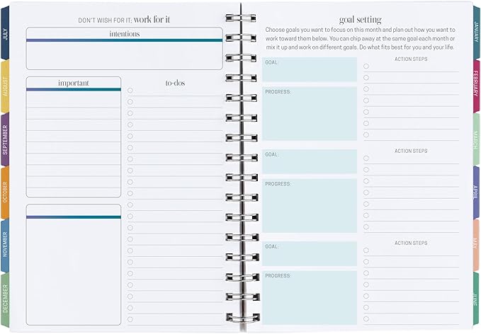 INSPIRED BY ERIN CONDREN 12M A5 Weekly Planner (January 2026 - December 2026) - Petalpoint cover