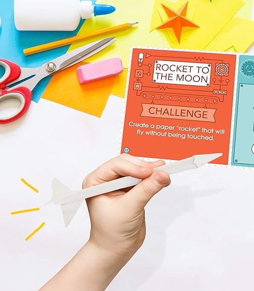 Carson Dellosa Stem Challenges, Seasonal, Physical, Life, Earth and Space Science Kits for Kids Ages 8-12, Educational Games and Experiments for 3rd Grade and Up