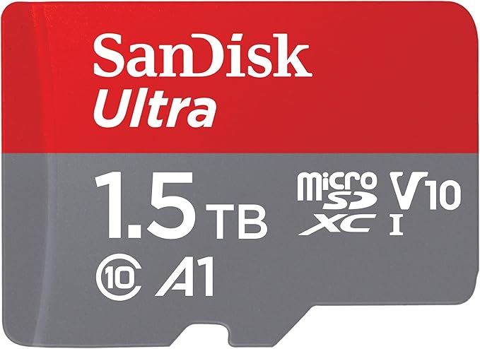 SanDisk Ultra® microSDXC™ UHS-I Memory Card, 1.5TB, Up to 150MB/s