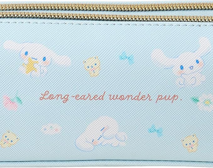 Sanrio 534609 Cinnamoroll Double Zipper Pen Case
