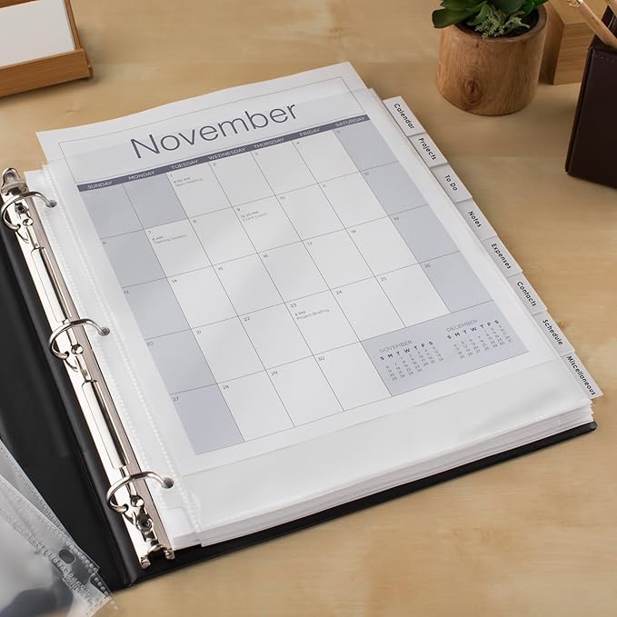 Avery 11223 Insertable Big Tab Dividers, 8-Tab, 11 1/8 x 9 1/4