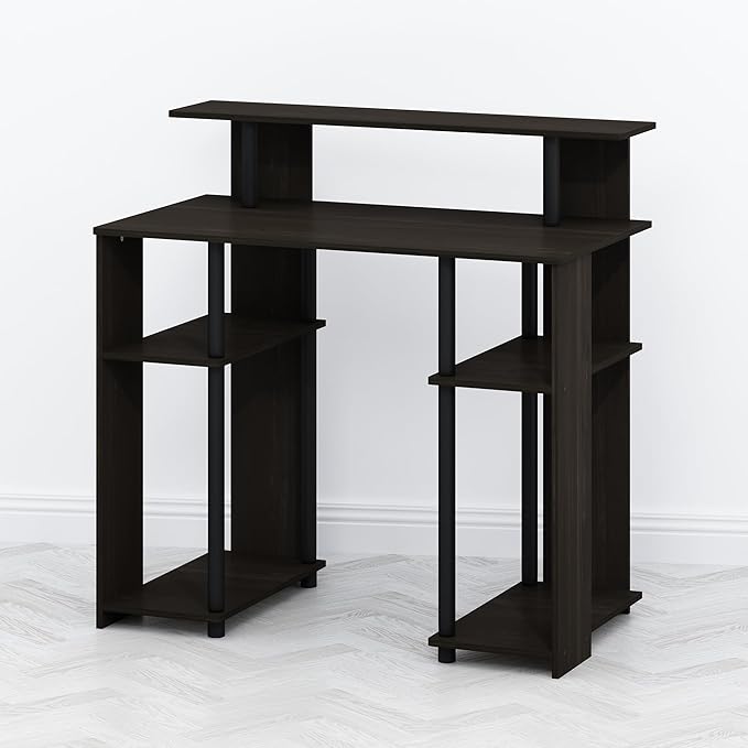 Furinno Turn-N-Tube 3-Tier Toolless Multipurpose Printer Stand Display Storage Shelf