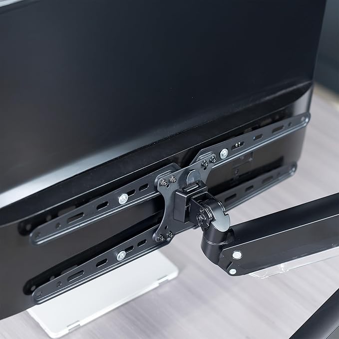VIVO Steel TV Mount Adapter Brackets for Screens 32 to 55 inch LCD LED, Conversion Plate Kit, Adds 300mm of VESA Extension, MOUNT-AD600B