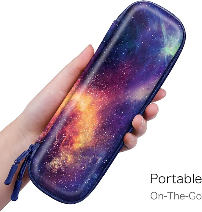 Fintie Holder Case for Apple Pencil Pro, Apple Pencil (USB-C / 1st / 2nd Generation), PU Leather Carrying Bag Sleeve Compatible with Pen, USB Cable, Samsung Stylus, Galaxy