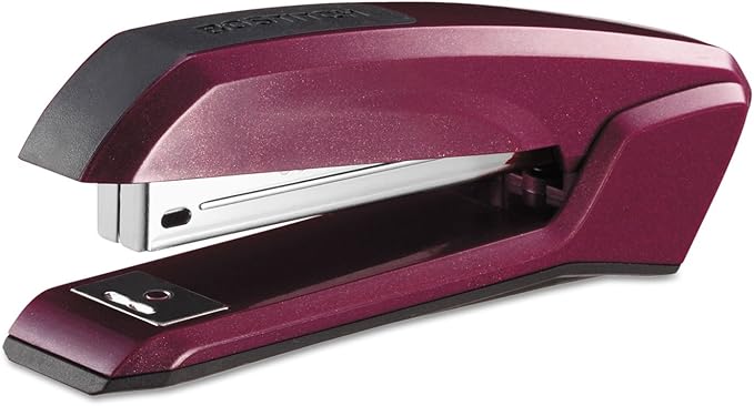 Bostitch Office Ascend 3 in 1 Stapler Integrated Remover & Staple Storage, 420 Staples Included, 20 Sheet Capacity, Lightweight, Magenta