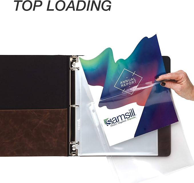 SAMSILL Secure TOP Sheet Protector Family