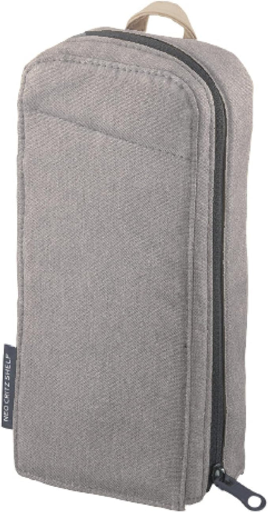 Kokuyo AMF-VBF210LM Pen Case, Pencil Case, Pen Holder, Neocritz Shelf, Warm Gray