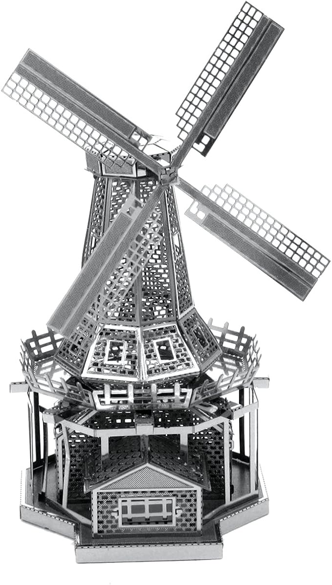 Metal Earth Windmill 3D Metal Model Kit Fascinations