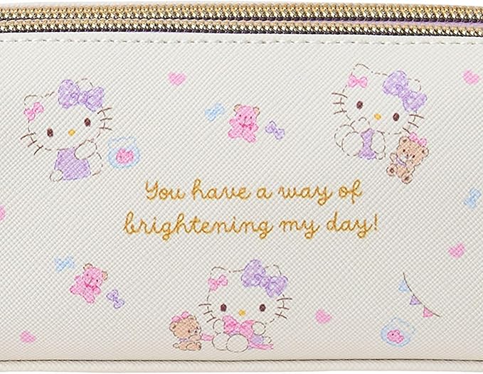 Sanrio 534587 Hello Kitty Double Zipper Pen Case