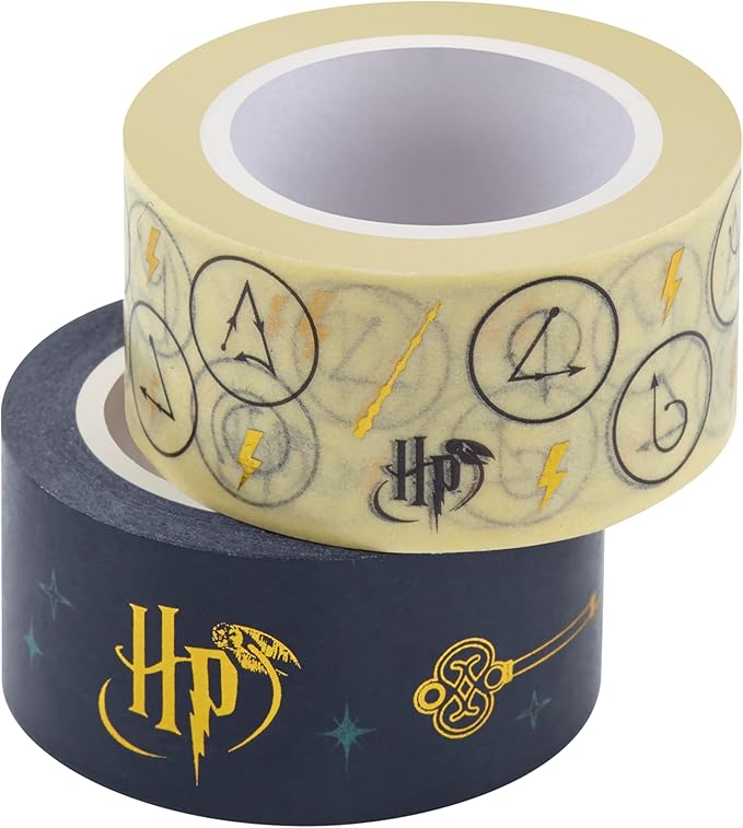 Moleskine Wizarding World Harry Potter Limited Edition Spells Collection Washi Tape, Set of 2 Rolls