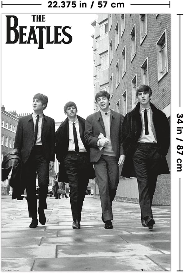 Trends International The Beatles - In London Wall Poster, 22.375" x 34", Poster & Clip Bundle