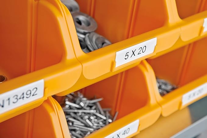 DYMO Industrial Label Maker & Carry-Case RhinoPRO 5200 Label Maker, for Job Sites and Heavy-Duty Labeling Jobs, Prints Fast, Includes 2 Rolls of DYMO Industrial Vinyl Labels