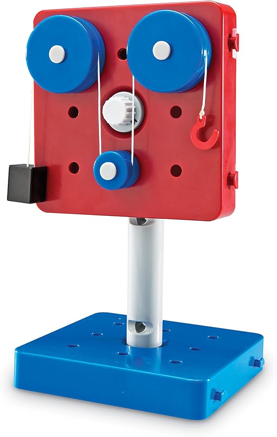 Learning Resources Simple Machines, STEM, Early Engineering Toy Set of 5, Ages 8+