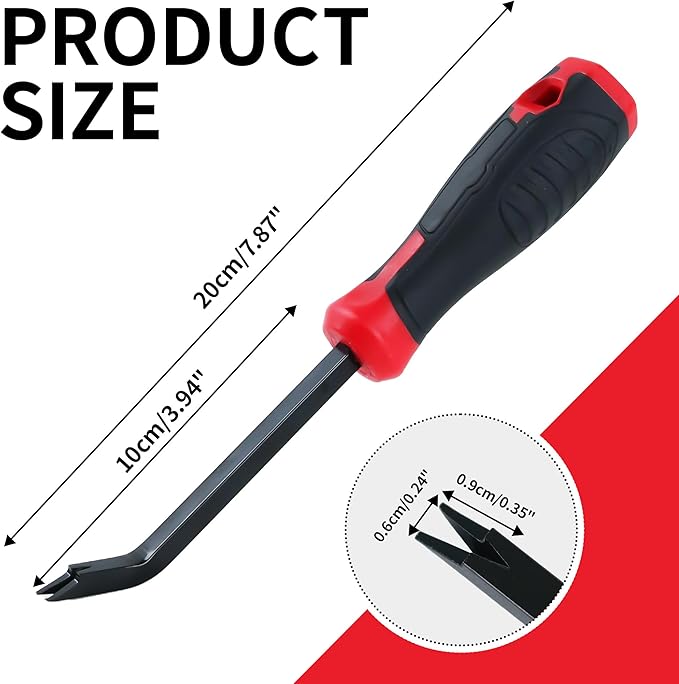 Staple Remover Heavy Duty Upholstery Stapler Remover Tool Staple Puller Lifter Tool for Carpet, Wood, Floor, Construction, Furniture